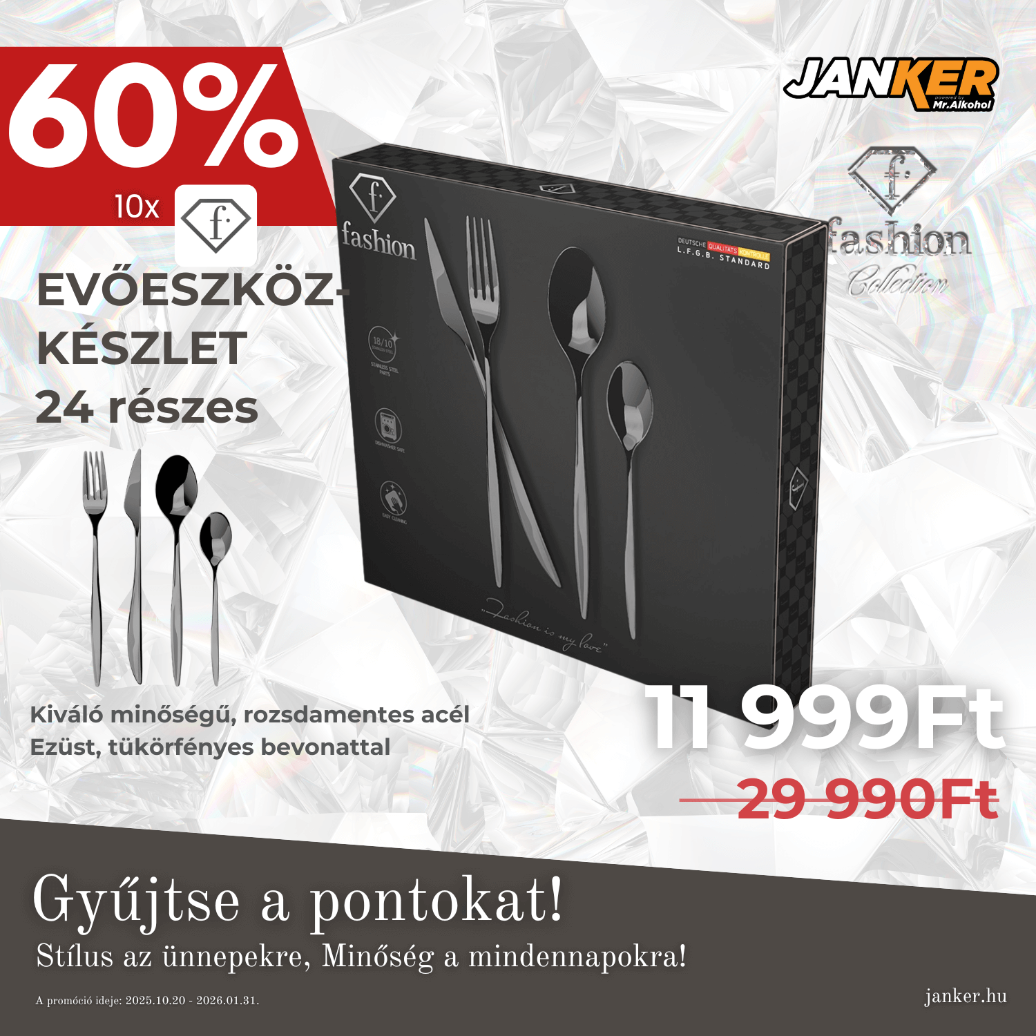 24 részes étkészlet