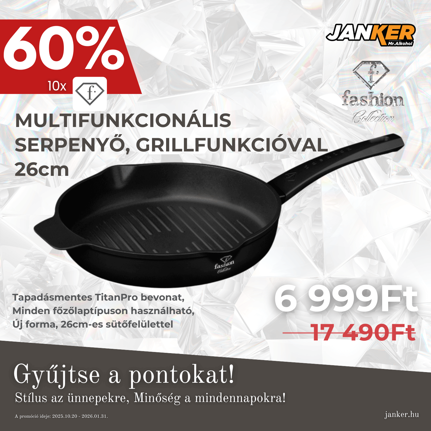 Multifunkcionális serpenyő