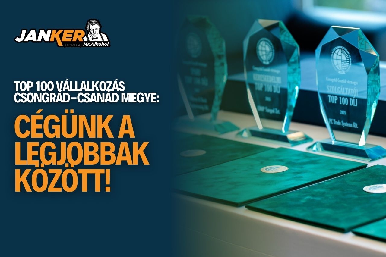 TOP 100 Gazdasági Konferencia: Janker a legjobbak között!