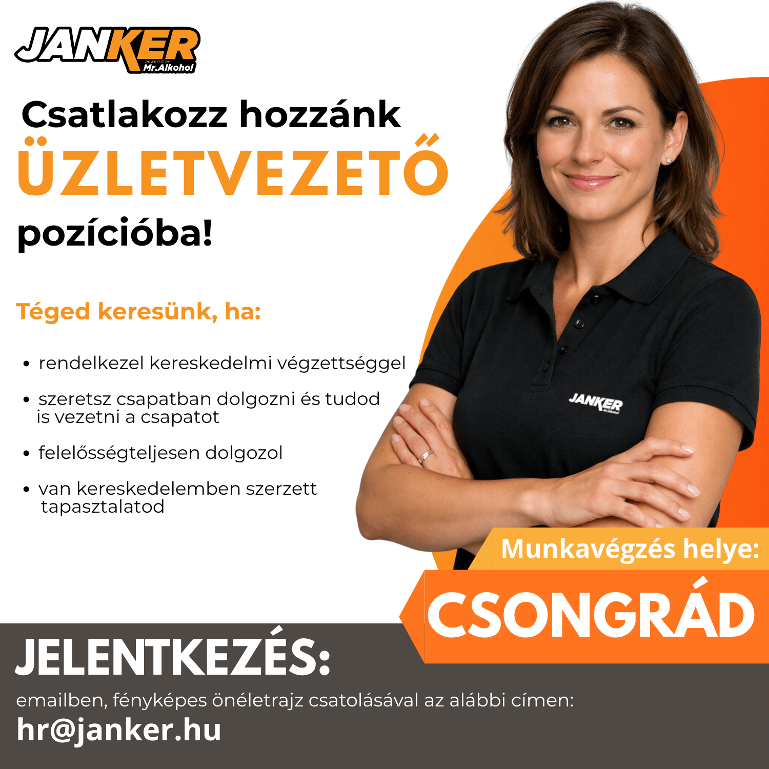 Üzletvezető (Csongrád)