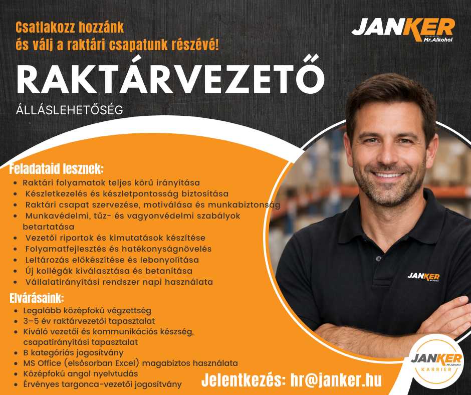 Raktárvezető ( Hódmezővásárhely)